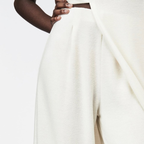 Zara cream knit pants - Picture 5 of 12